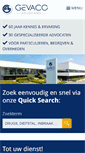 Mobile Screenshot of advocatenbureau-gevaco.be